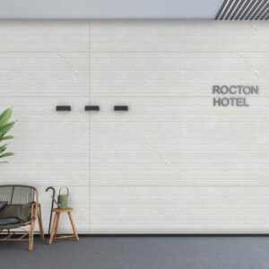 Alternative view of Bonita Bianco Liner Porcelain Tile – 300×600mm (Punch)