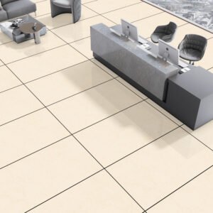 Alternative view of Crema Marfil Porcelain Tile – 1200×600mm (Polished Finish)