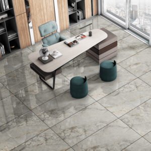 Alternative view of Genova Pista GVT – 1200×600mm (Polished Marble Look)