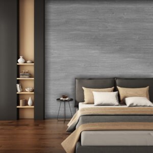 Alternative view of Lasa Grey Stripe GVT Tile – 600×1200mm (Punch)