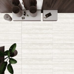 Alternative view of Levantina Bianco GVT Tile – 600×1200mm (Matt Finish)