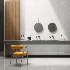 Alternative view of Tamptatino Gris GVT Tile – 600×1200mm (Glossy Finish)